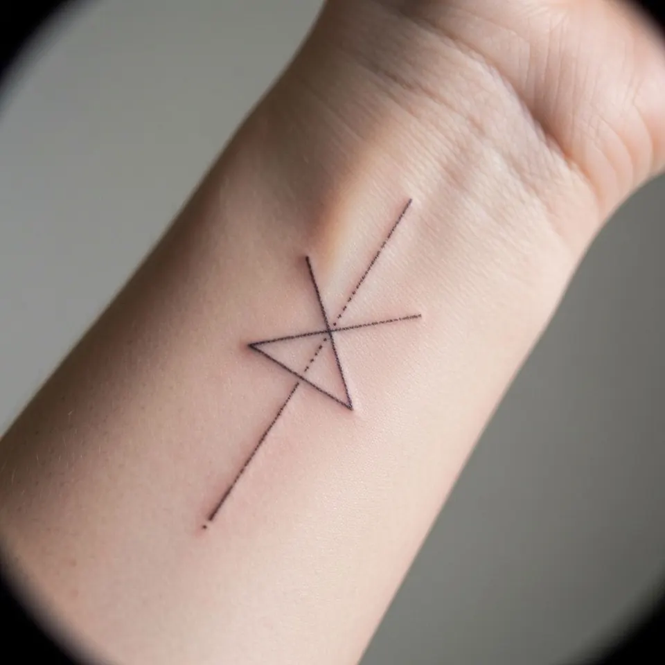 Linework Minimalista — tatuagem em estilo minimalista
